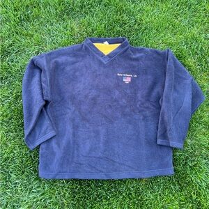 Vintage New Orleans Embroidered Fleece Sweatshirt